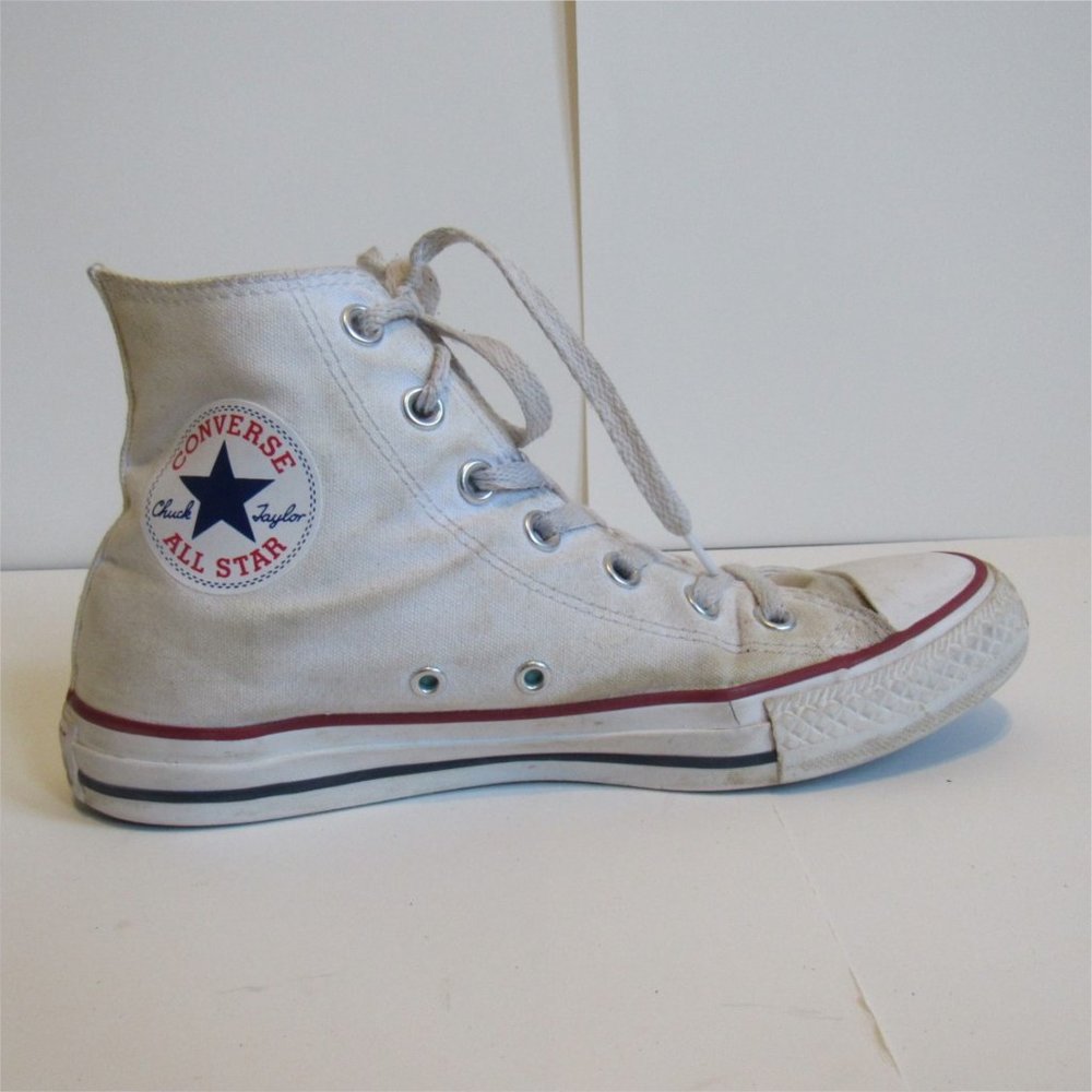 Convers Grunge High Top Lace Up Sneaker Chuck Taylor Women's Sz 8